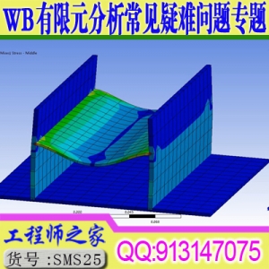 ANSYS Workbench有限元分析常见疑难问题专题培训视频教程