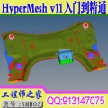 HyperMesh v11网络划分工程设计分析从入门到精通hyperworks网格